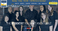 Desktop Screenshot of desertfoothillsdental.com